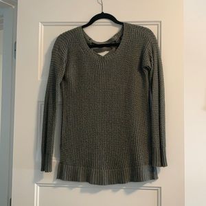 AE Sweater w/ Criss Cross detail